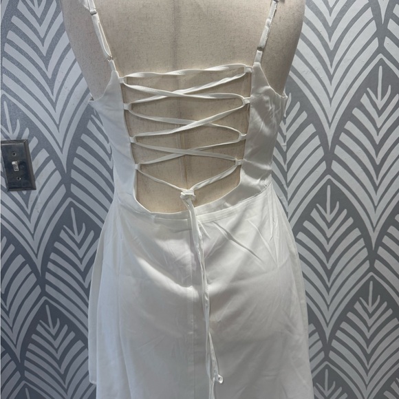 COPY - NWOT Princess Polly White Ruched Mini Dress - Picture 7 of 7